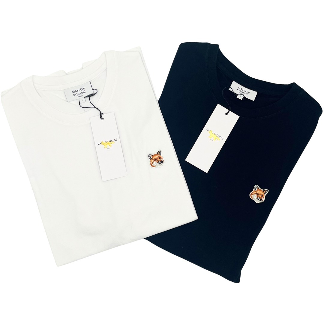 メゾン キツネ フォックス パッチ クラシック 半袖 Ｔシャツ