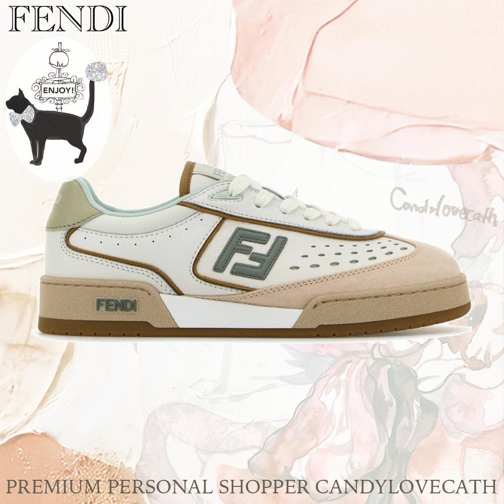 スニーカー FENDI Multicolor Leather Fendi Match Sneakers