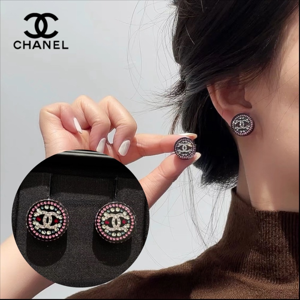 【カラフルで可愛い】CHANEL ピアス