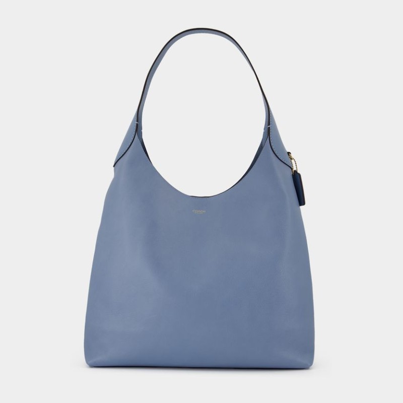 ショルダーバッグ・ポシェット Coach Brooklyn 39 Shoulder Bag - Coach - Leather - Blue