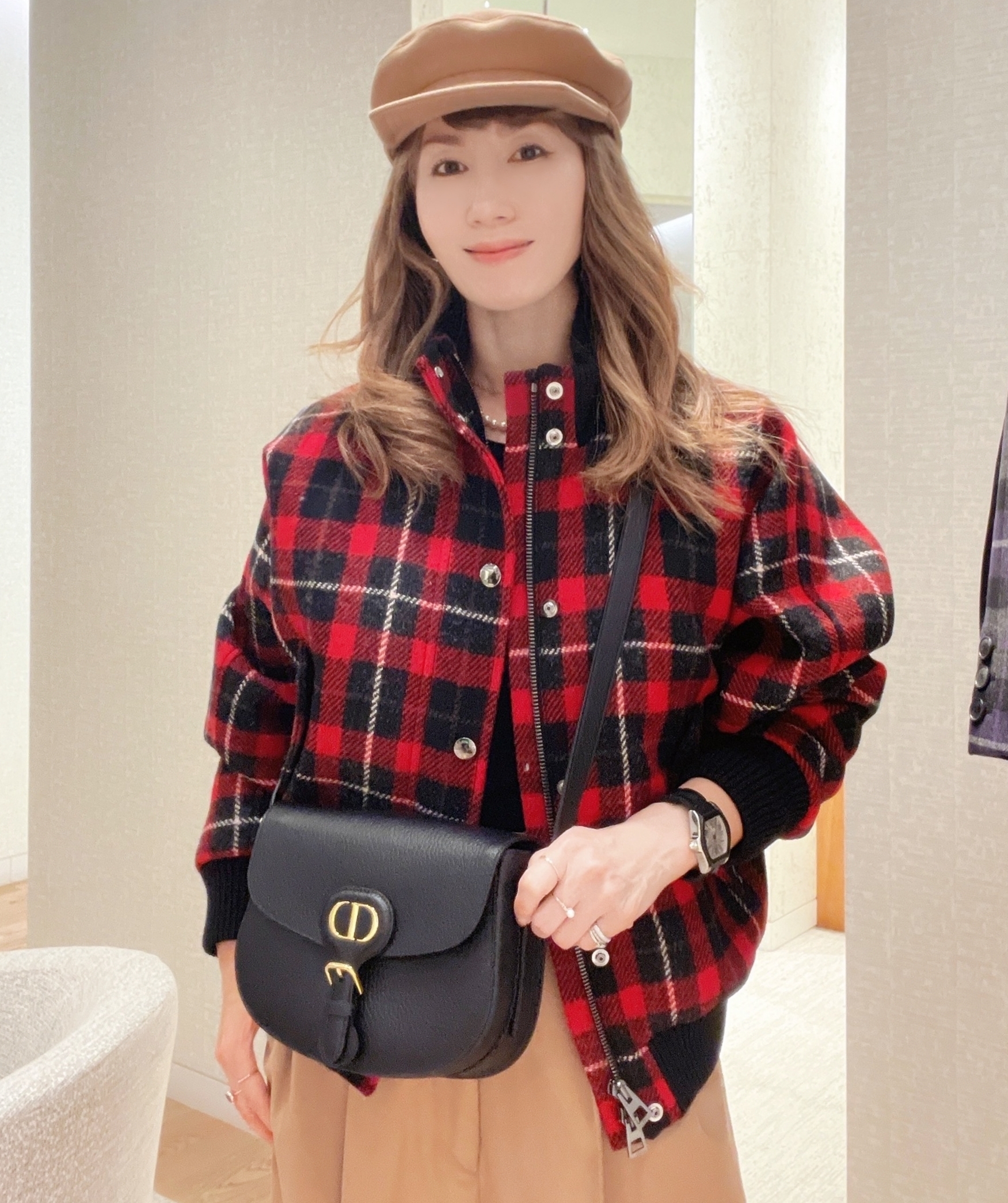 DIOR★Dior Bobby ミディアムバッグ グレインドカーフ★関税込み