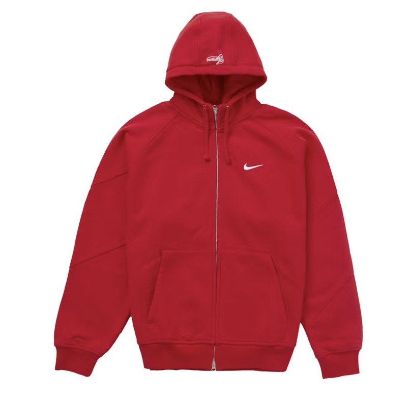 Supreme Nike Zip Up Hooded Sweatshirt SS25