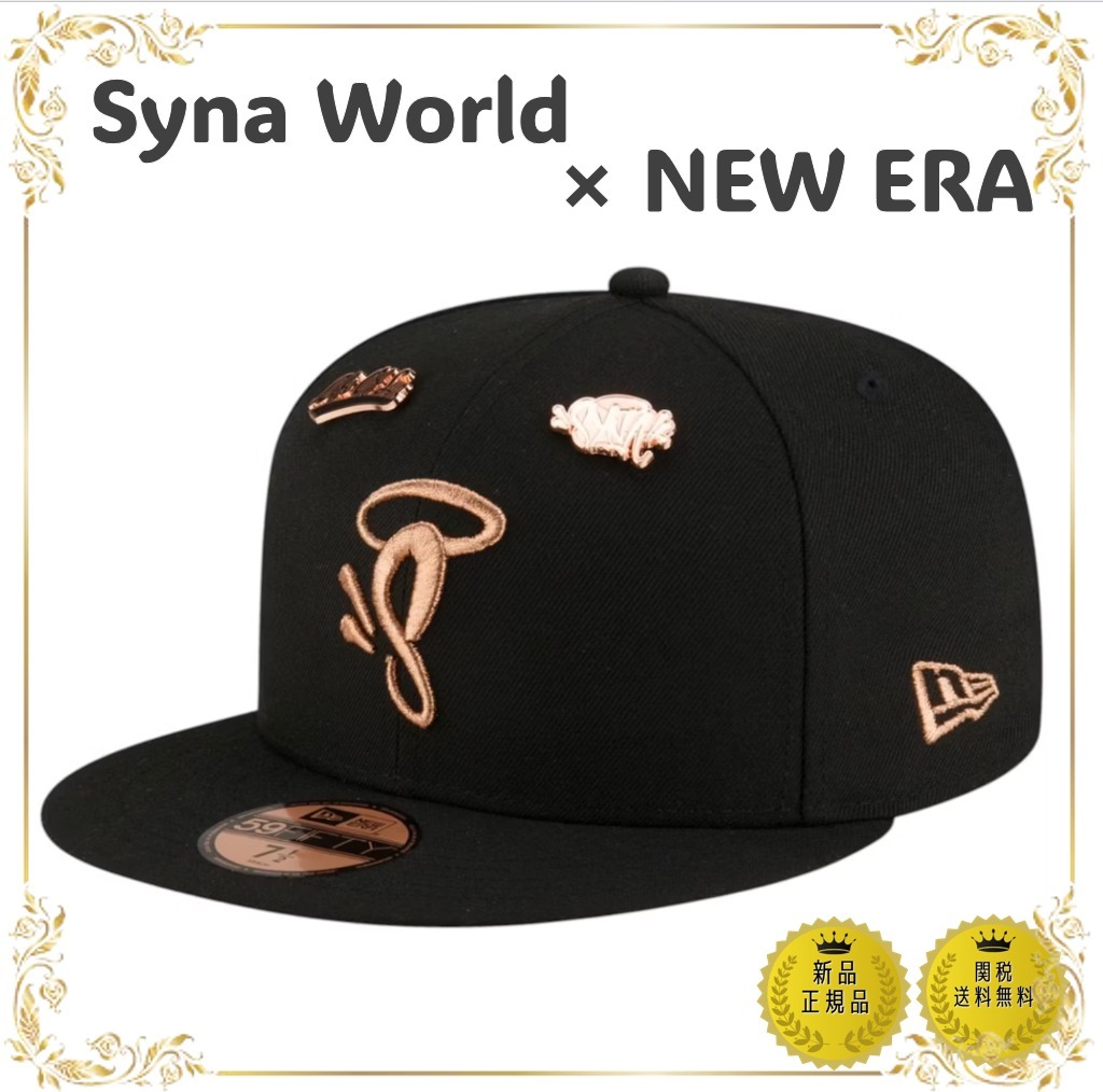 Syna World × NEW ERA 59 FIFTY FITTED キャップ○関送無料○