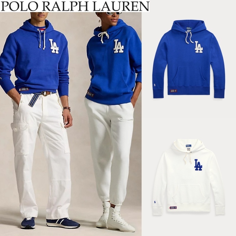【POLO RALPH LAUREN】×MLB ドジャース フリース パーカー