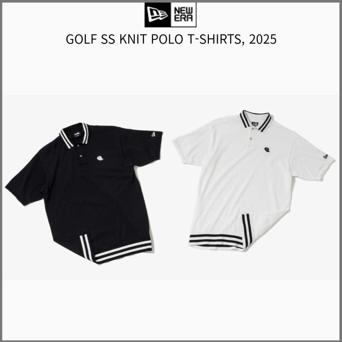 Newera■[Golf] SS Knitwear Polo T-shirt■送料込