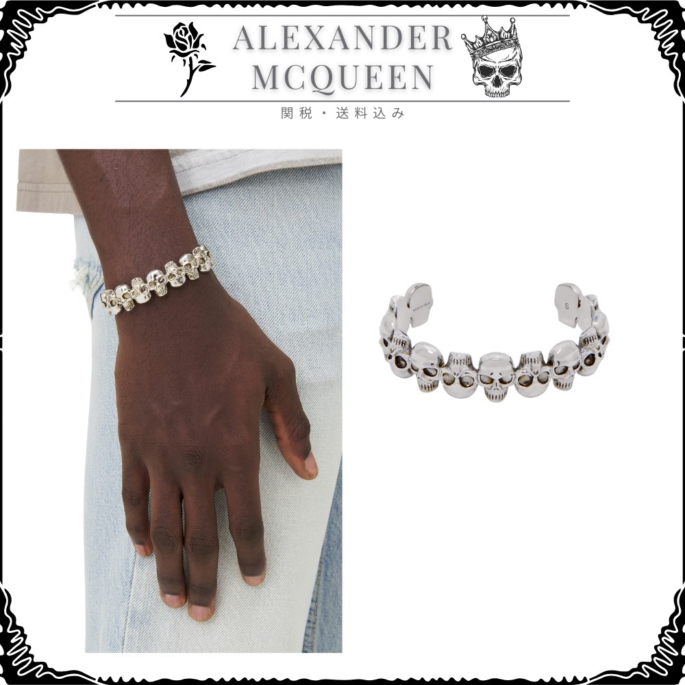 Alexander McQueen マルチスカル カフ