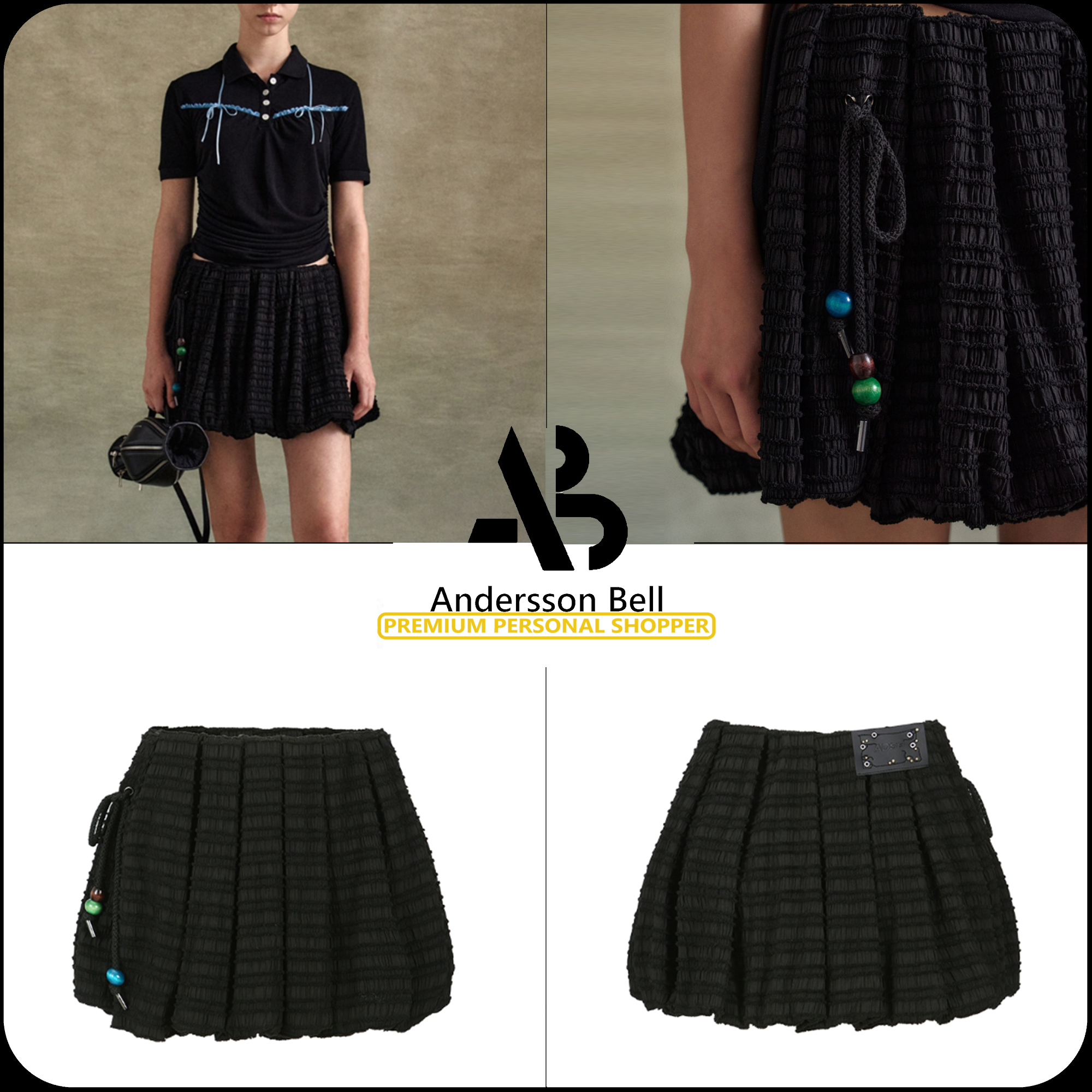 [ANDERSSON BELL]★25SS★韓国人気★frill Balloon Skirt