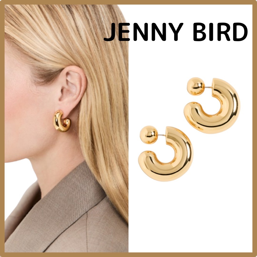 《JENNY BIRD》Tomeフープ ラージ ピアス