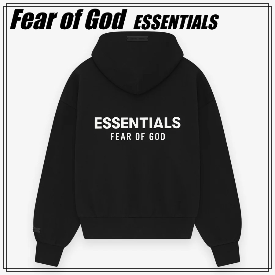 【FOG】ESSENTIALS フルジップ付パーカー 関税送料込み
