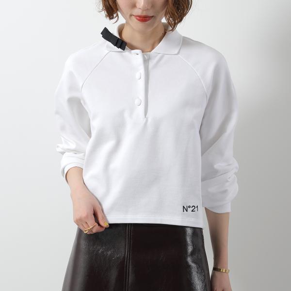 N°21 KIDS スウェット N2101T N0154 襟付き 長袖