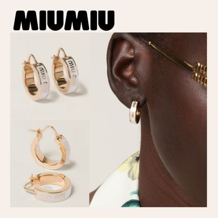 フープピアス MiuMiu(ミュウミュウ) ピアス(レディース) - 海外