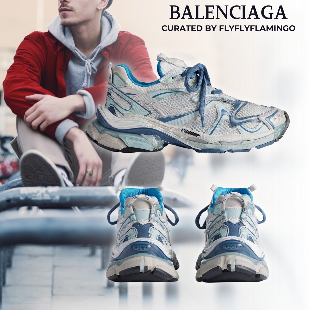 バレンシアガ【BALENCIAGA】ロゴ ランナー 2.0 スニーカー