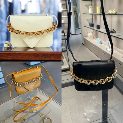 直営店☆BOTTEGA VENETA☆ MOUNT ENVELOPE チェーン ショルダー チェーン BOTTEGA VENETA MOUNT(ボッテガヴェネタ マウント