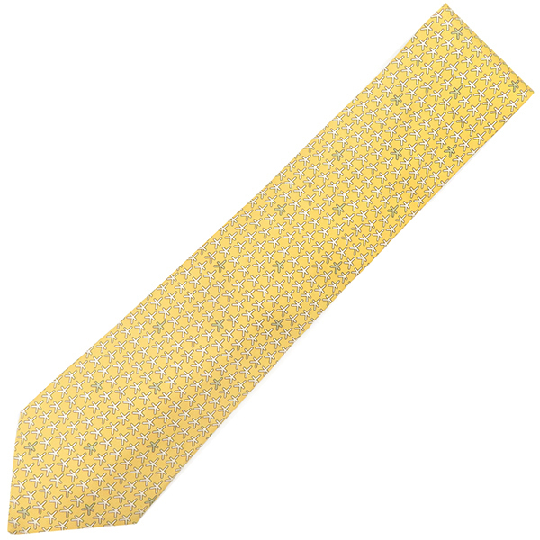 エルメス ネクタイ 記号柄 9cm