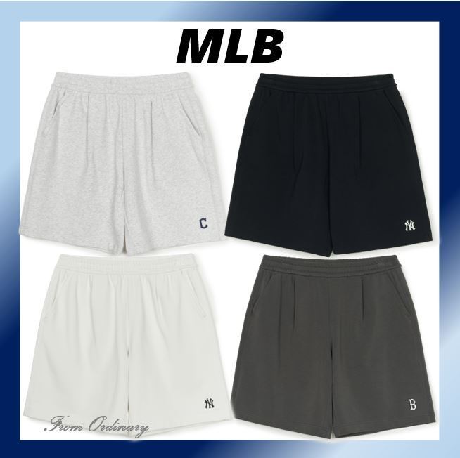 [MLB] Basic Small Logo Summer Shorts ★すぐ品切れ★
