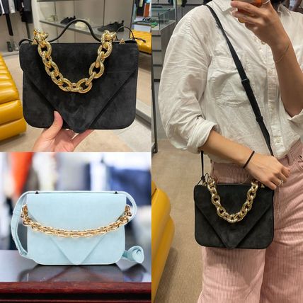 直営店☆BOTTEGA VENETA☆ MOUNT ENVELOPE チェーン ショルダー チェーン BOTTEGA VENETA MOUNT(ボッテガヴェネタ マウント