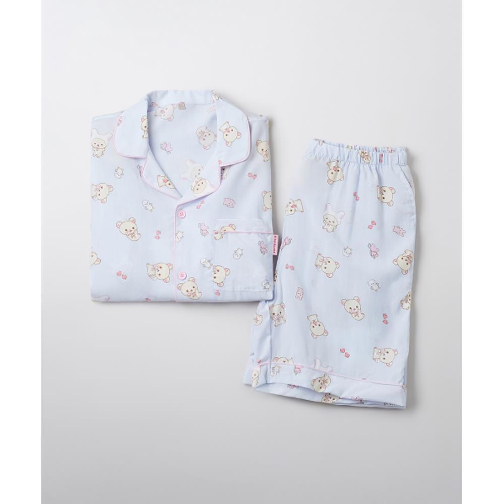 ★SPAO★ Rilakkuma Kuma's Summer Short Sleeve Pajamas LIGHT