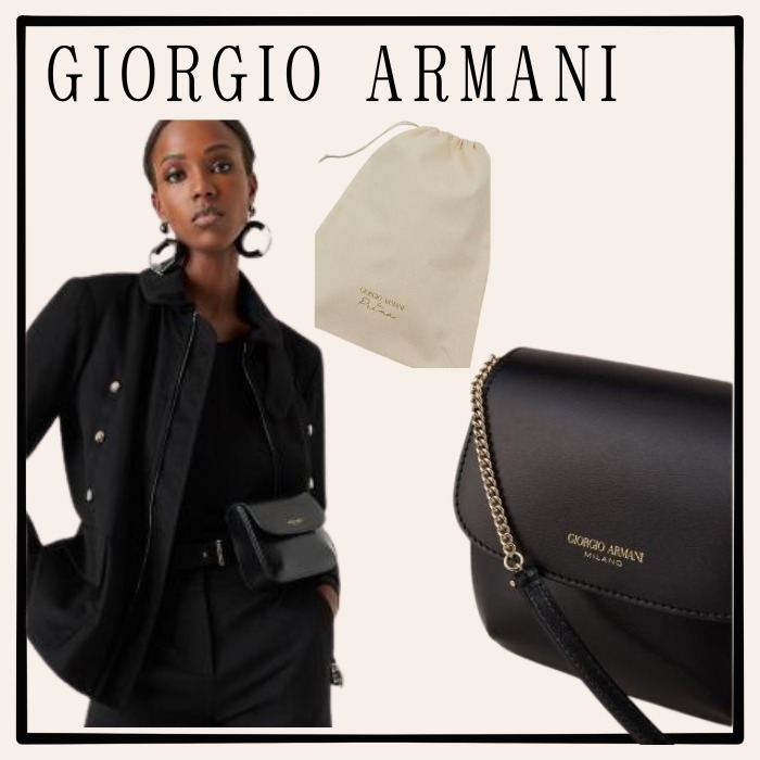 GIORGIO ARMANI la prima ミニバッグ ハンドグレインレザー製