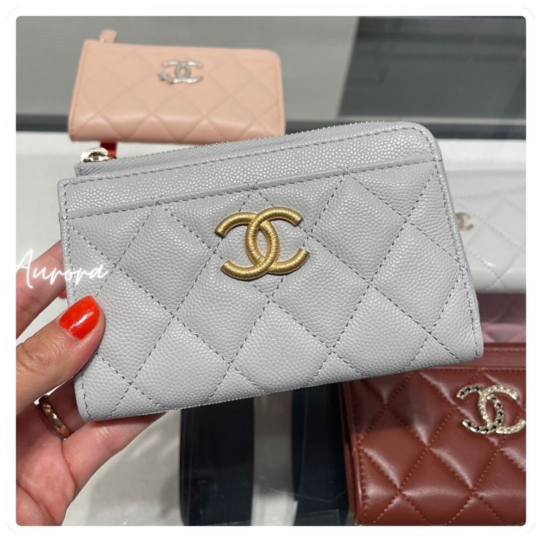 バズり品_バイカラー_CHANEL_カード_コイン_財布_フラグメント