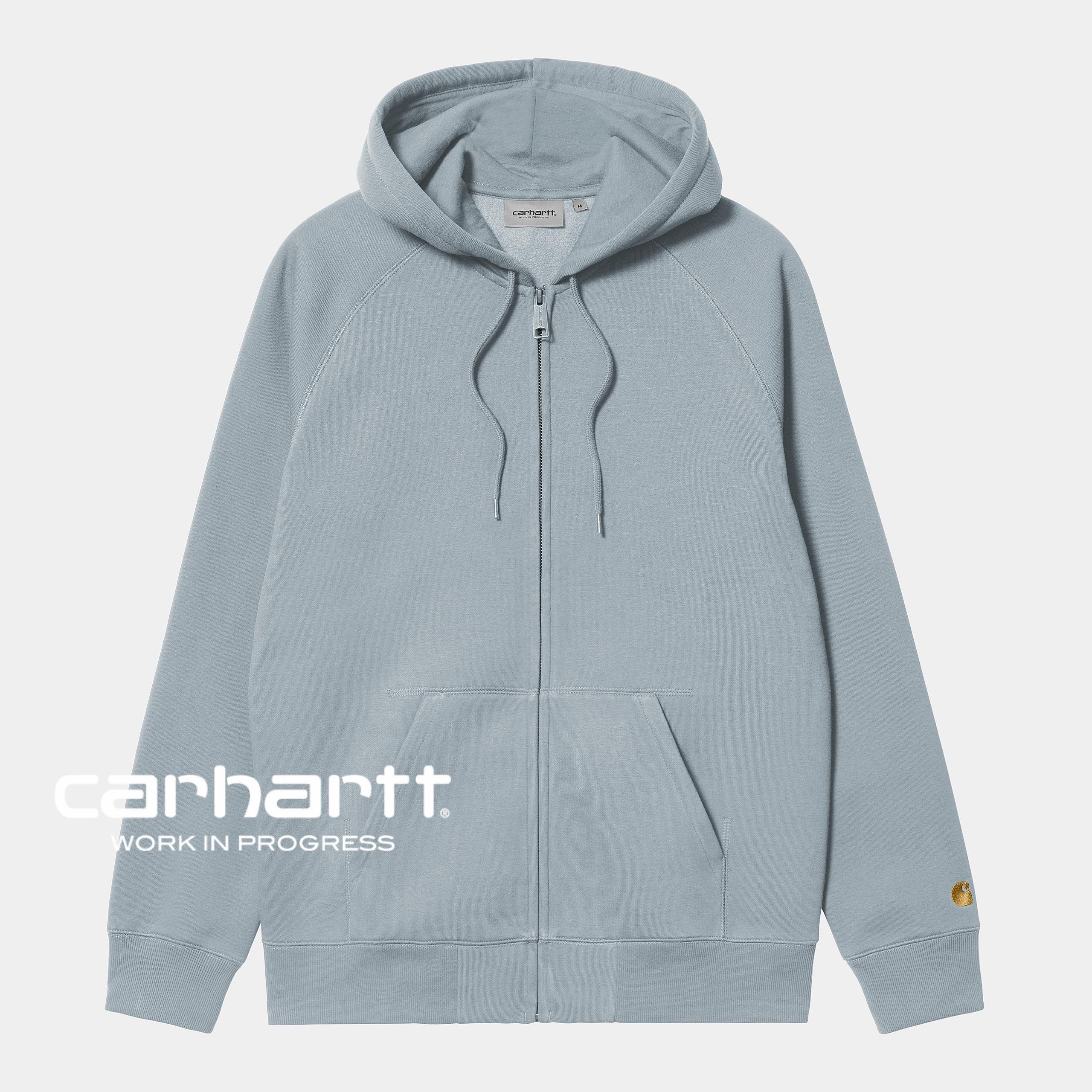 ★ドイツ発*carhartt WIP*新作*Chase ZIP フーディ/Frosted-blue