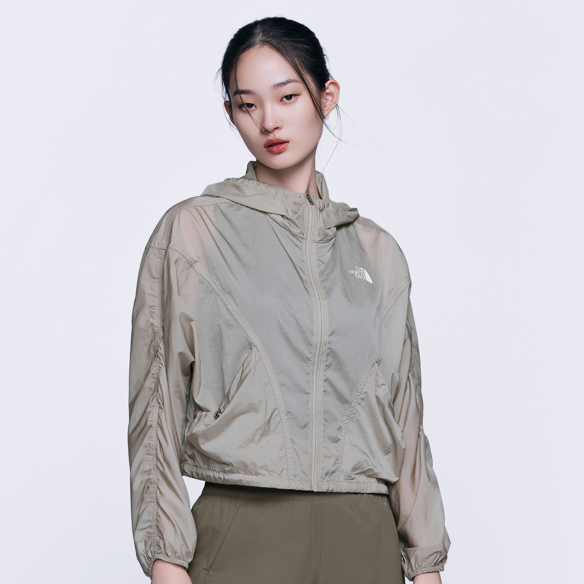 ジャケット [The North Face] W'S ICE PACE JACKET - BEIGE