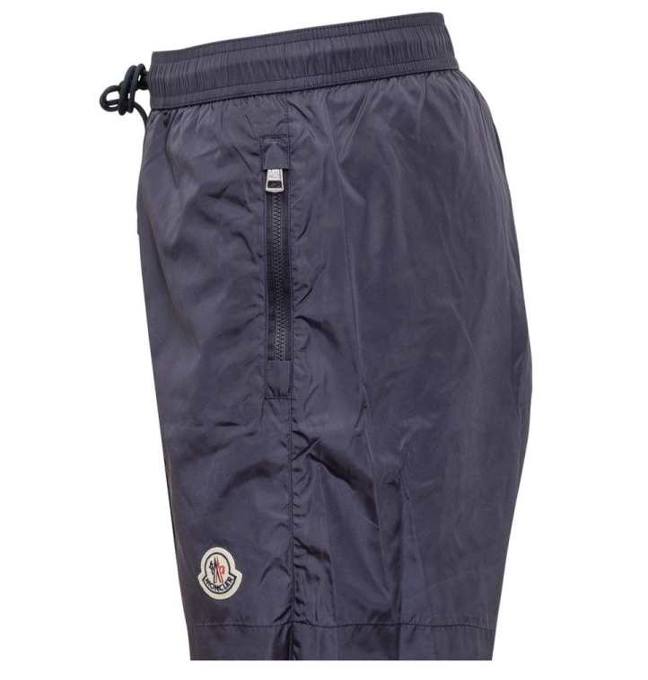 日本最大の □関税込□25ss MONCLER ジップポケット ロゴスイムウェア 水着・ラッシュガード