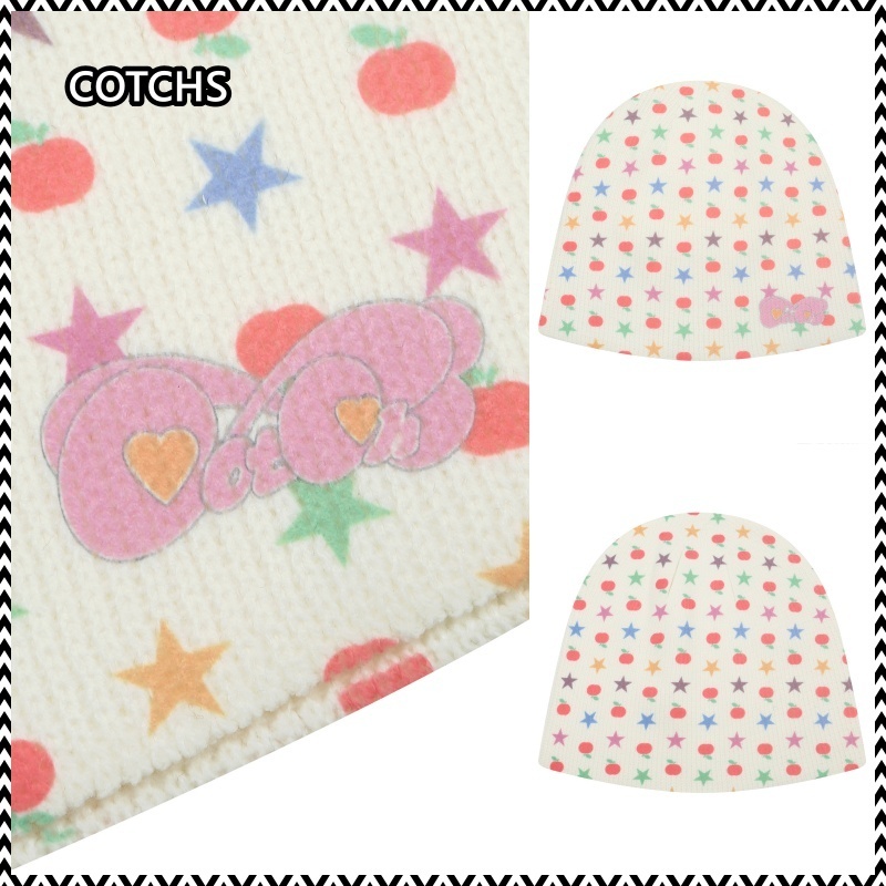 《COTCHS》 RIBBON LOGO FUNK BEANIE