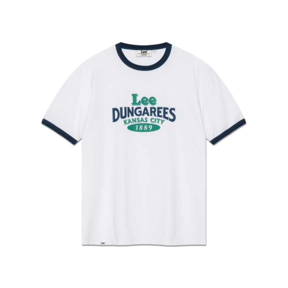 ◆LEE◆ Lee Dungarees Ringer T-Shirt White