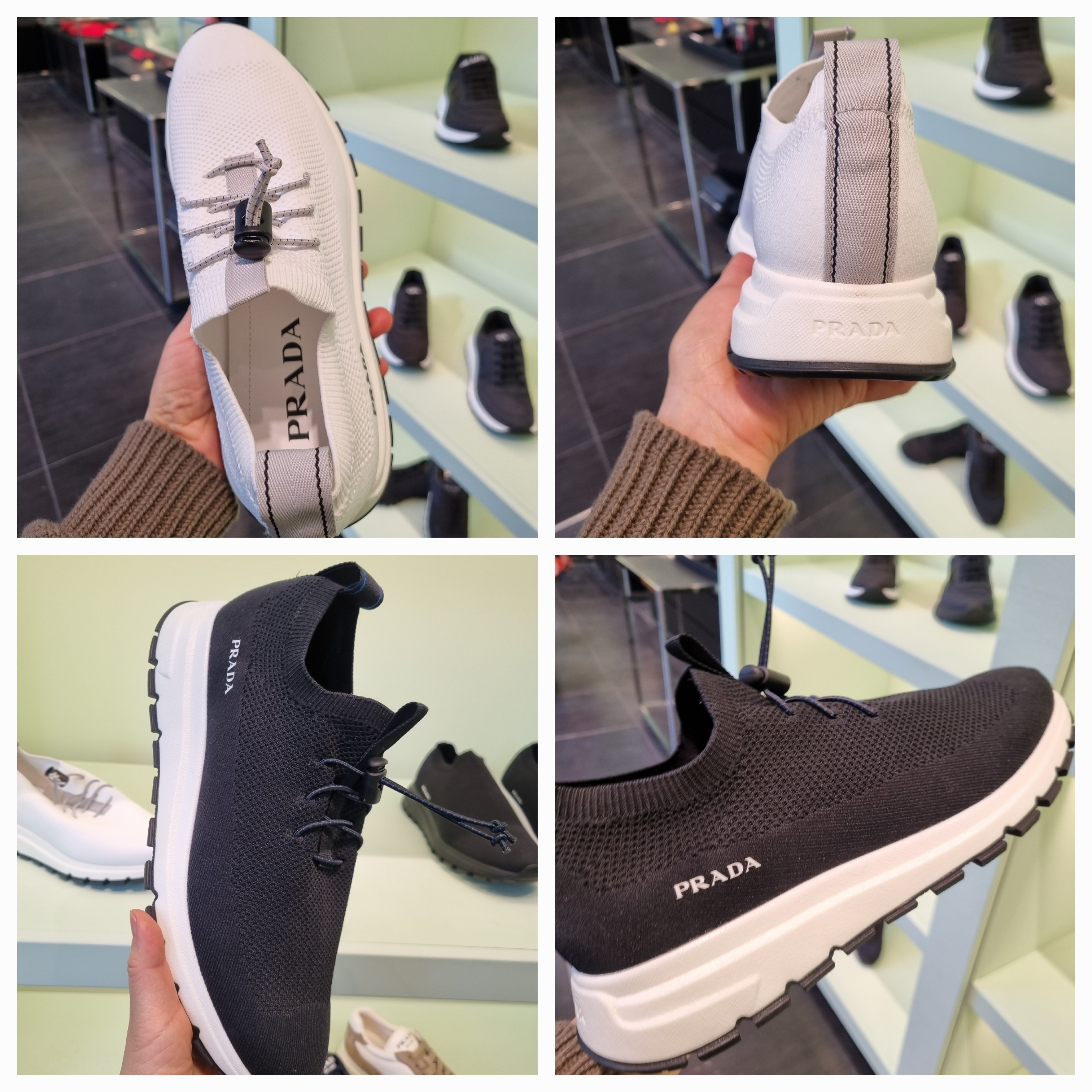 アウトレット直営店【PRADA】メンズスニーカー2S2953 20B5 F0W5V