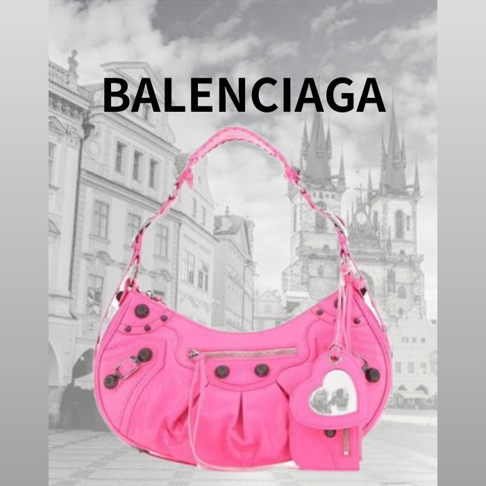 BALENCIAGA バレンシアガ HAND BAG (6713071VGUY 5634) ピンク