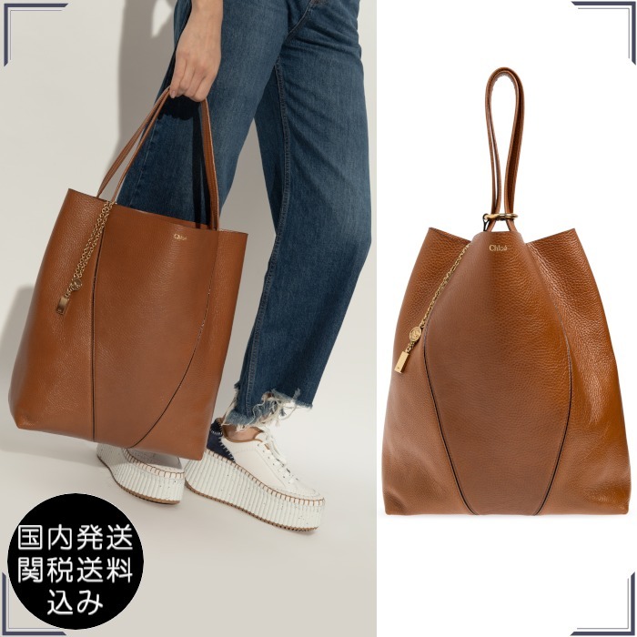安心の国内発送 関税送料込 Chloe Spin large トートバッグ