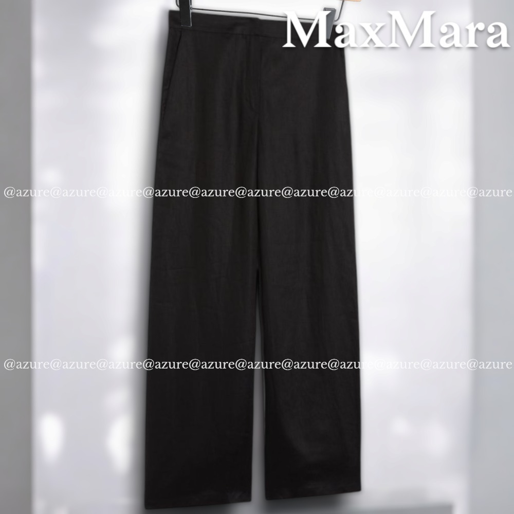 直営♪Max Mara Studio リネン パンツ GARIBO