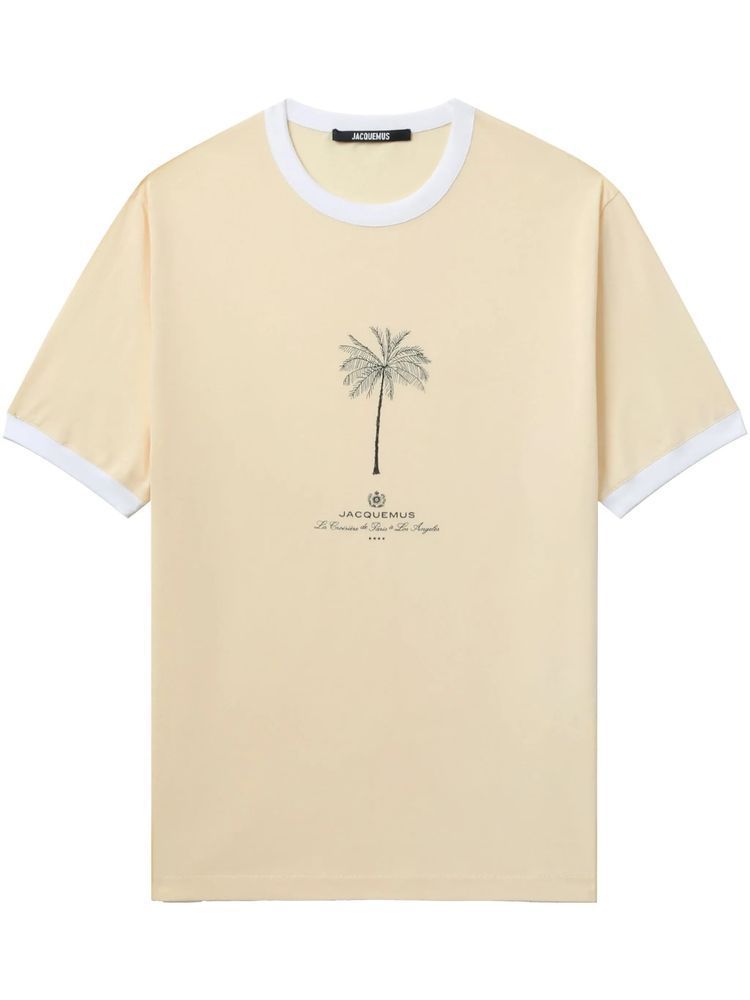 Tシャツ・カットソー JACQUEMUS Le T-shirt Venice Beige