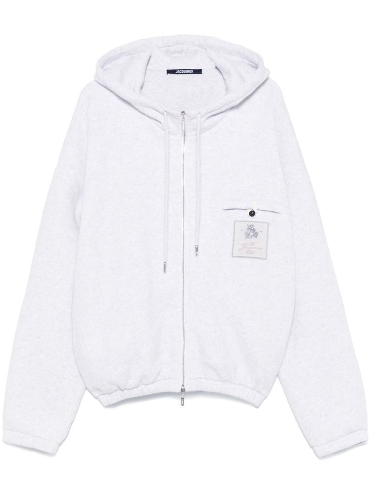 スウェット・トレーナー JACQUEMUS Le Hoodie Torneo Hoodie Heather Grey