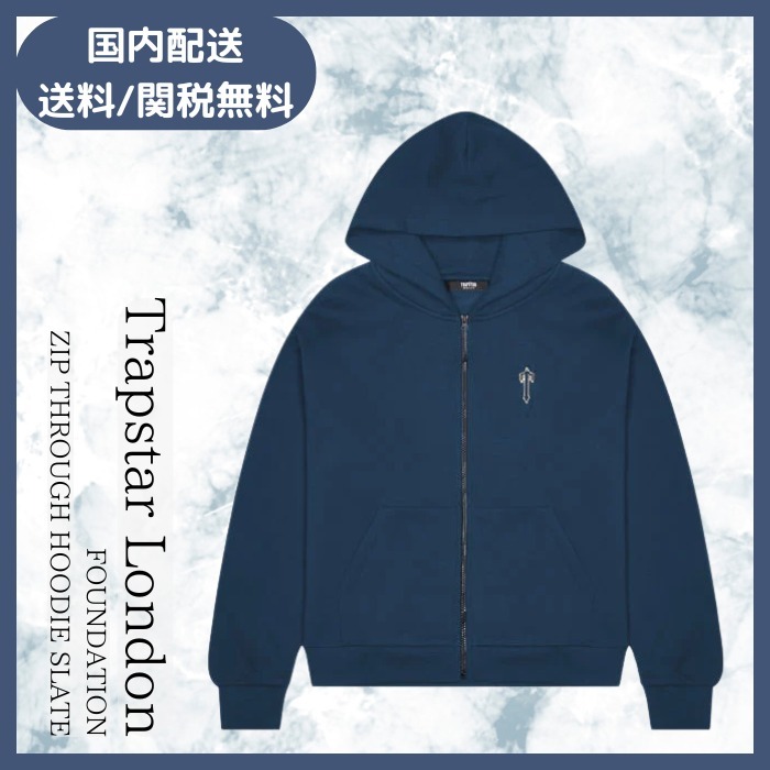 ☆関税/送料無料☆FOUNDATION ZIP THROUGH HOODIE パーカー