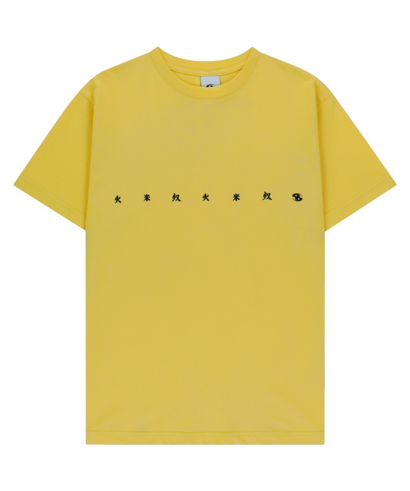【SAN SAN GEAR】 CHAN T-SHIRT [YELLOW]