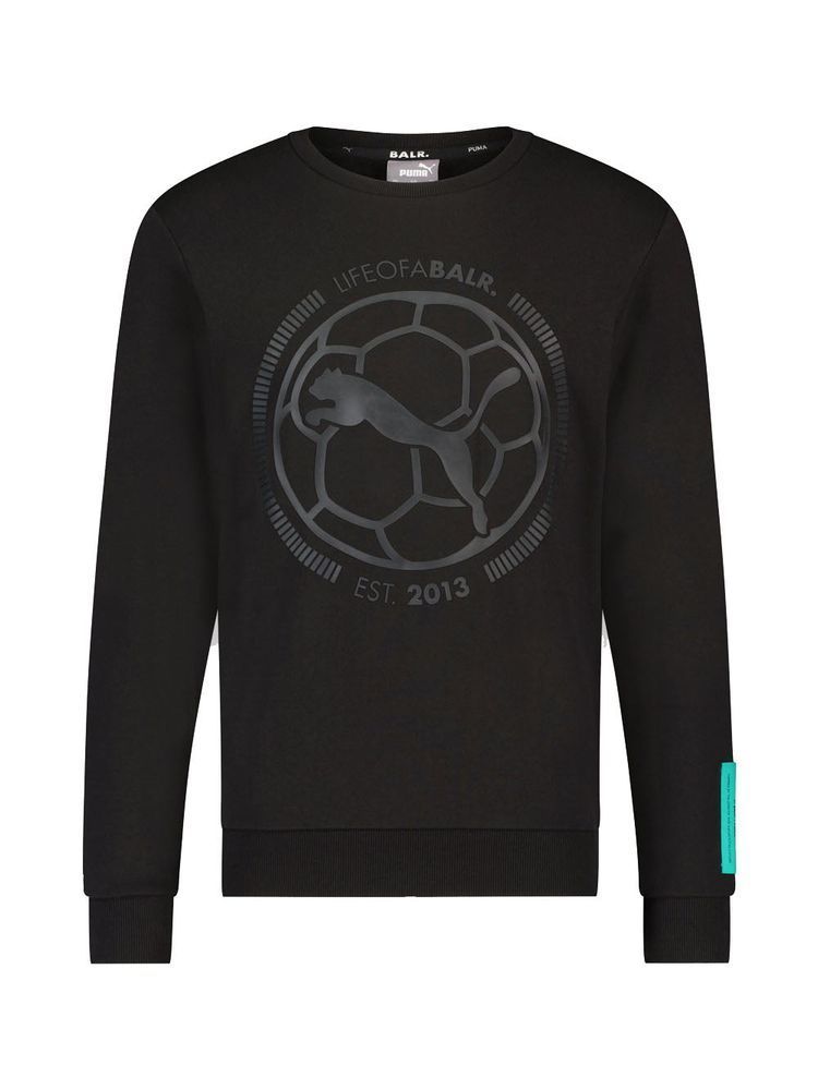 スウェット・トレーナー PUMA X BALR. Crewneck Sweater Black