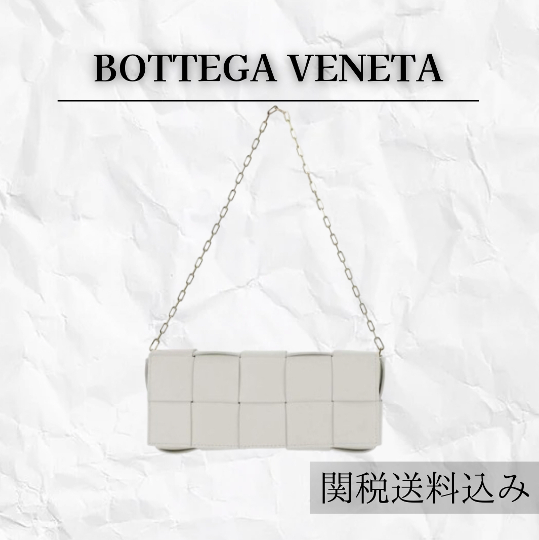 BOTTEGA VENETA カセット カメラバッグ ホワイト【注目商品】