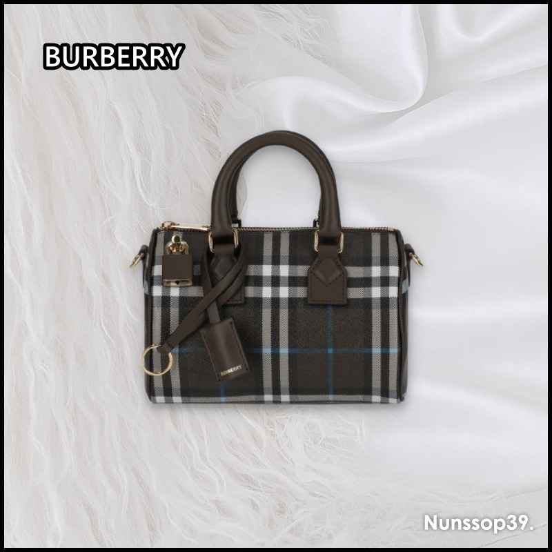 《BURBERRY》 ミニボウリングトートバッグ