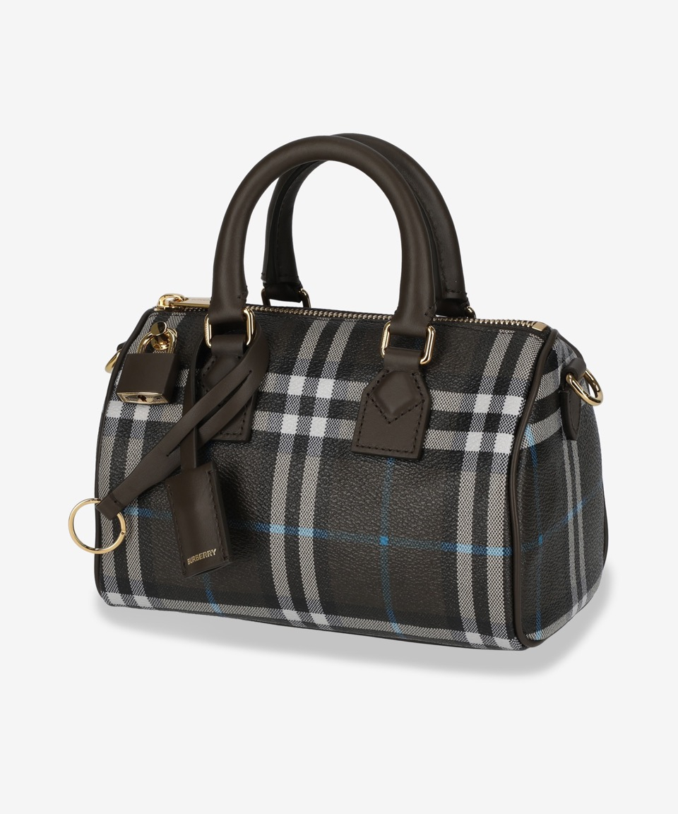 《BURBERRY》 ミニボウリングトートバッグ