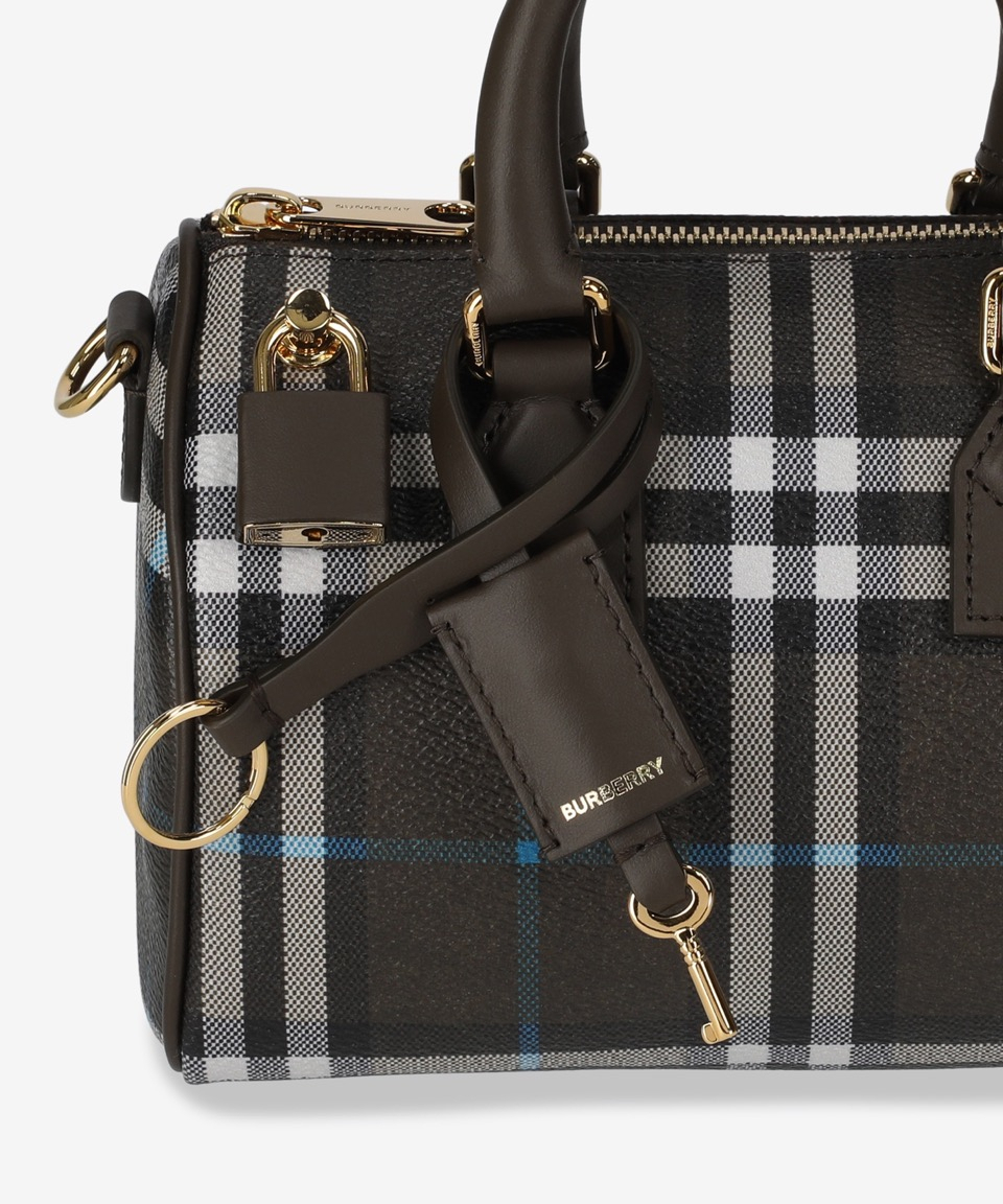 《BURBERRY》 ミニボウリングトートバッグ