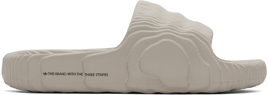 【関税込み】adidas Originals グレー Adilette 22 スライド