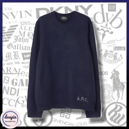 ネイビー（紺）系 A.P.C.(アーペーセー) ニット・セーター