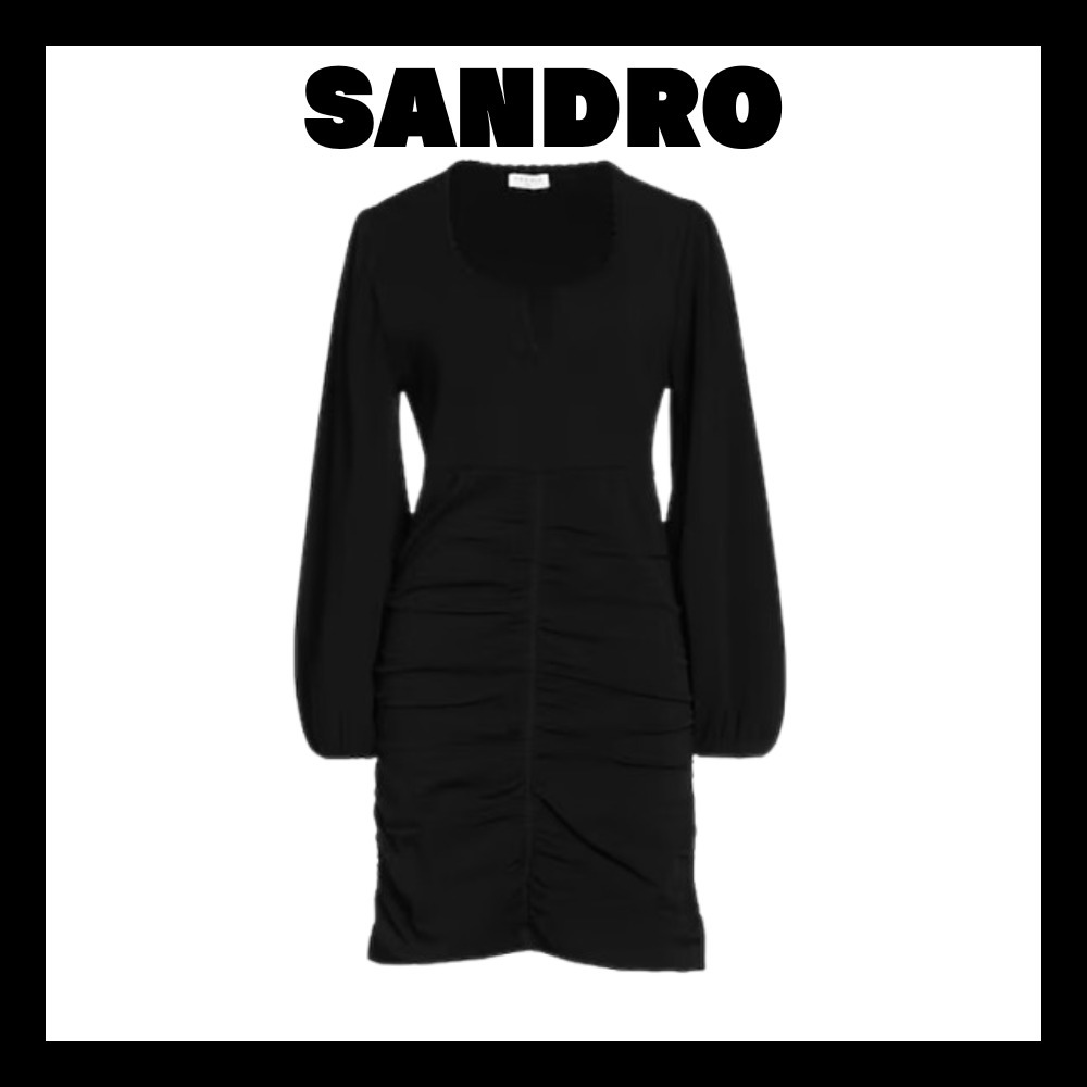 【SANDRO】長袖 ワンピース SANDRO