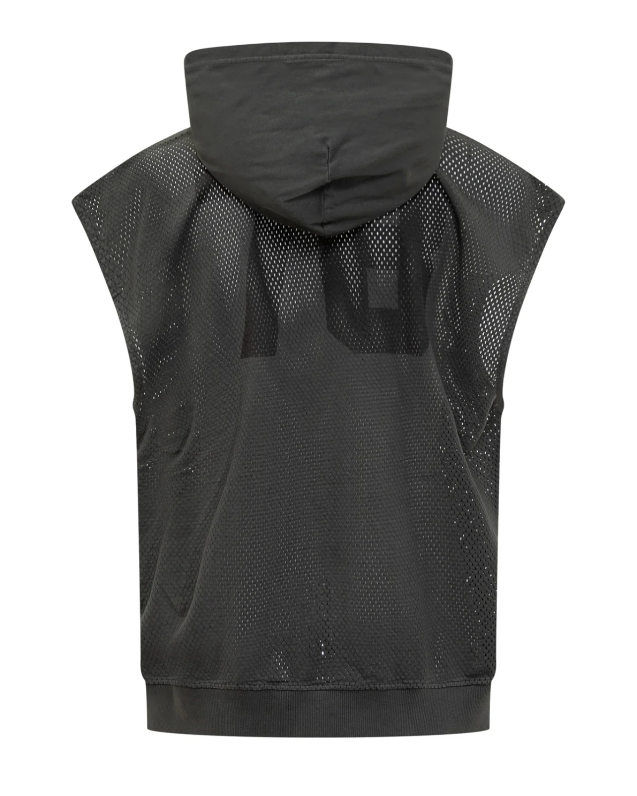Diesel★S-Boxt-Sl-D ロゴ パッチ ノースリーブ パーカー☆men's DIESEL S-Boxt-Sl-メッシュ ノースリーブ パーカー ブラック