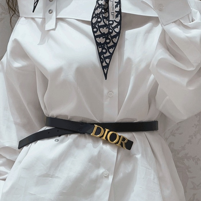 【どんなコーデにもピッタリ☆】Dior D-Dream ベルト ブラック
