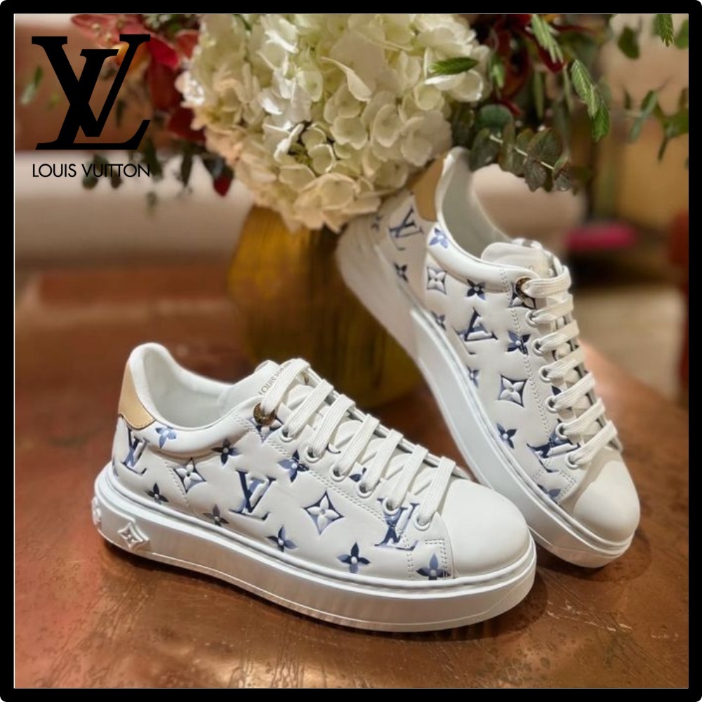 【爽やか★モノグラム柄】 Louis Vuitton★スニーカー