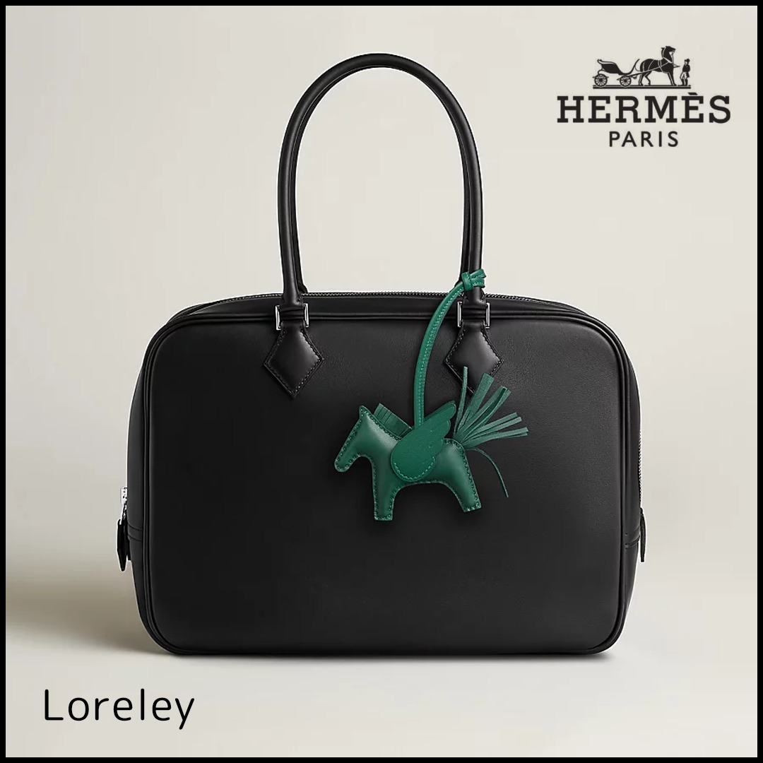 HERMES モノトーンペガサス RodeoPegase ロデオチャーム