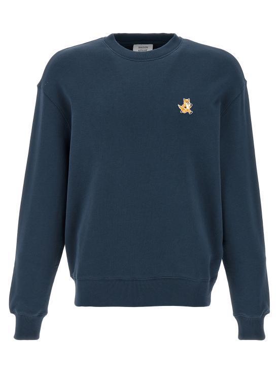 Tシャツ・カットソー MAISON KITSUNE Men Hoodies MM00313KM0321P476 Blue