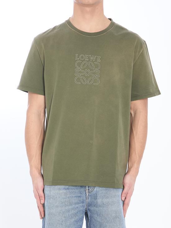 Tシャツ・カットソー LOEWE Men T Shirts H526Y22XBN GREEN